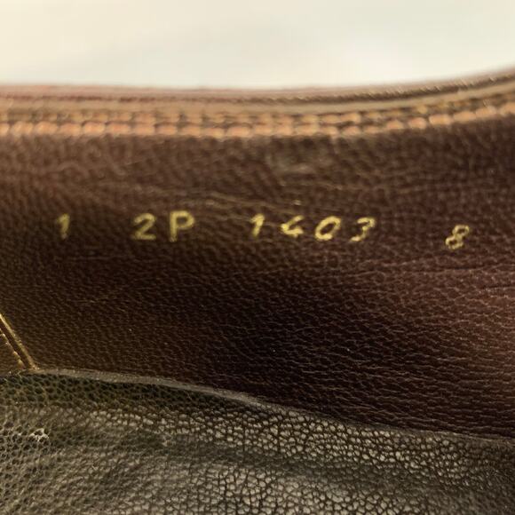 PRADA Size 8 Brown 2P 1403 Leather Monk Strap Loafers main image 4